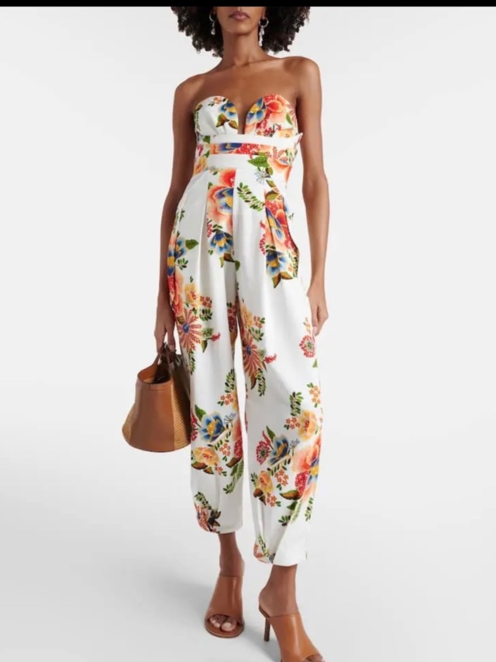 Farm Rio Delicate Garden Jumpsuit